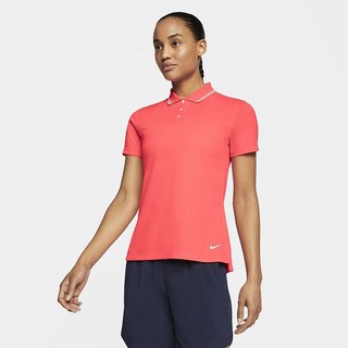 Polo Nike Dri-FIT Victory Golf Dama Rosii Albi | JSEO-47823
